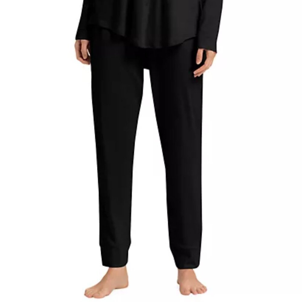 NWT HANRO Pure Essence Soft Cotton Pajama Pull-On Pants Joggers M 10-12 - Picture 2 of 10